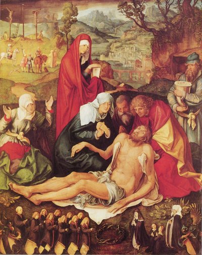 Lamentation of Christ by Albrecht Dürer